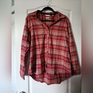 Ladies Weatherproof Vintage Flannel Button Up